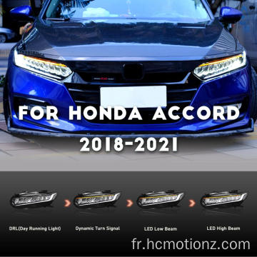 Hcmotionz Factory 2018-2021 Honda Accord LED phares